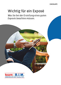 Checkliste Exposé
