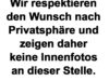 Verzicht Innenfotos