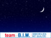 Mond und Sterne